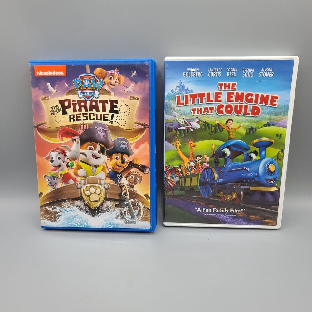 Children's DVD Paw Patrol Babar Curious George Cartoons Lot Of 9 - Picture 6 of 15